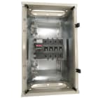 ABB - Sicherheitsschalter Stahlblechgeh. 4P 55kW 400V Griff schwarz IP65 oben/unten