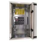 ABB - EMV-Sicherheitsschalter Stahlblechgeh. 3P 45kW 400V Griff rot-gelb IP65 oben/unt