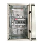 ABB - Sicherheitsschalter Stahlblechgeh. 3P 80kW 400V Griff schwarz IP65 oben/unten