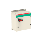 ABB - Sicherheitsschalter Stahlblechgeh. 3P 55kW 400V Griff schwarz IP65 unten