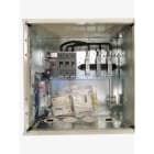 ABB - EMV-Sicherheitsschalter Stahlblechgeh. 3P 55kW 400V Griff schwarz IP65 unten