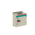 ABB - Sicherheitsschalter Stahlblechgeh. 6P 45kW 400V Griff schwarz IP65 oben/unten