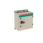 ABB - Sicherheitsschalter Stahlblechgeh. 6P 45kW 400V Griff schwarz IP65 oben/unten