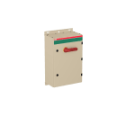 ABB - Sicherheitsschalter Stahlblechgeh. 6P 55kW 400V Griff rot-gelb IP65 unten