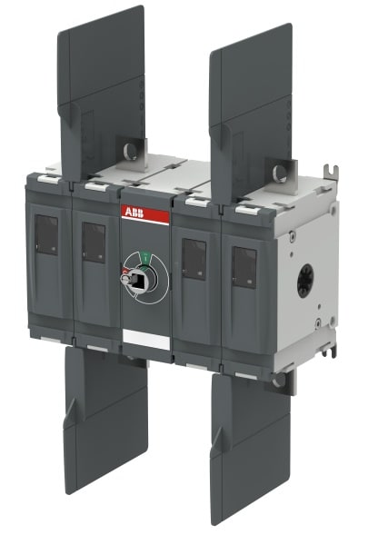 ABB - OTDC315F22P DC-Lasttrennschalter 4P 315A m. Griff u. Welle 1000V DC Zweikreis