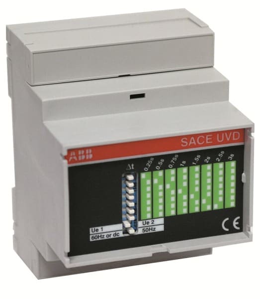 ABB - UVD E1.2-E6.2 XT7 110-127 V AC/DC Zeitverzögerung U-Auslöser Zubehör für Leistungsschalter Emax 2-XT7-XT7M