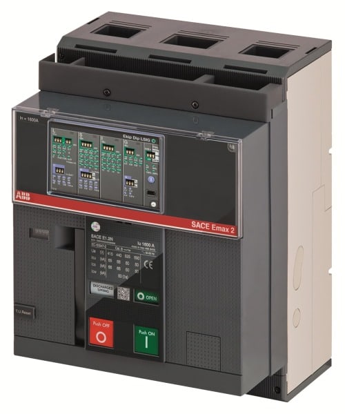 ABB - E1.2N 250 Ekip Dip LI 3p F F Offener Leistungsschalter Emax2
