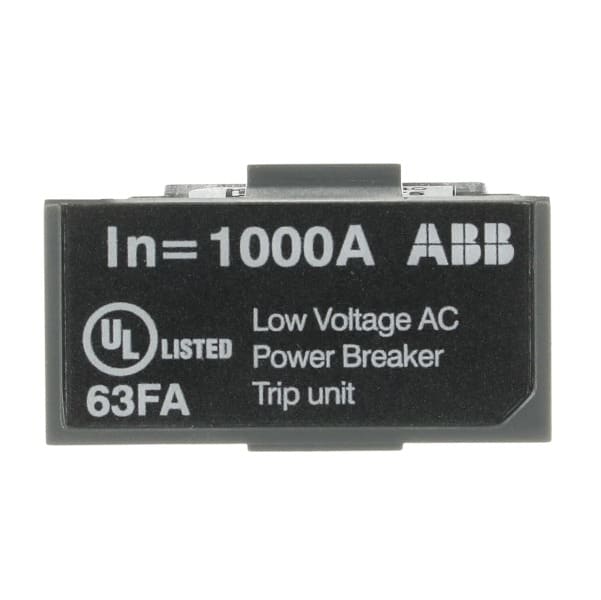 ABB - Rating Plug 1000 E1.2..E6.2 Black Bemessungsstrommodul