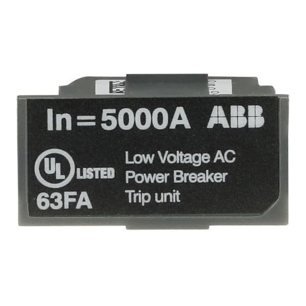 ABB - Rating Plug 5000 E6.2 Black Bemessungsstrommodul