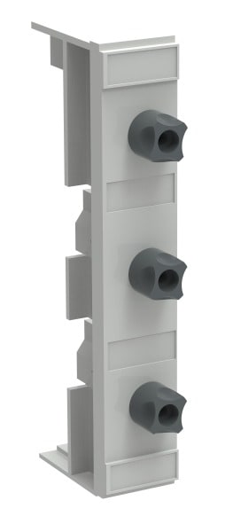ABB - D-Sicherungssockel 3P 63A m Rahmenklemmen D02 E18 Breite 36mm Phasenabstand 60mm
