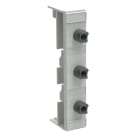 ABB - D-Sicherungssockel 3P 63A m Rahmenklemmen D02 E18 Breite 36mm Phasenabstand 60mm