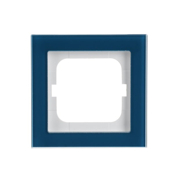 BUSCH-JAEGER - Abdeckrahmen 1-fach Glas Ozean - Busch-axcent pur