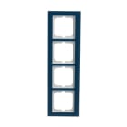 BUSCH-JAEGER - Abdeckrahmen 4-fach Glas Ozean - Busch-axcent pur