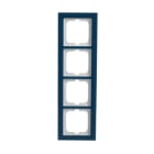BUSCH-JAEGER - Abdeckrahmen 4-fach Glas Ozean - Busch-axcent pur