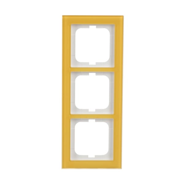 BUSCH-JAEGER - Abdeckrahmen 3-fach Glas Sonne - Busch-axcent pur