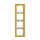 BUSCH-JAEGER - Abdeckrahmen 4-fach Glas Sonne - Busch-axcent pur