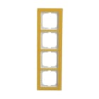 BUSCH-JAEGER - Abdeckrahmen 4-fach Glas Sonne - Busch-axcent pur