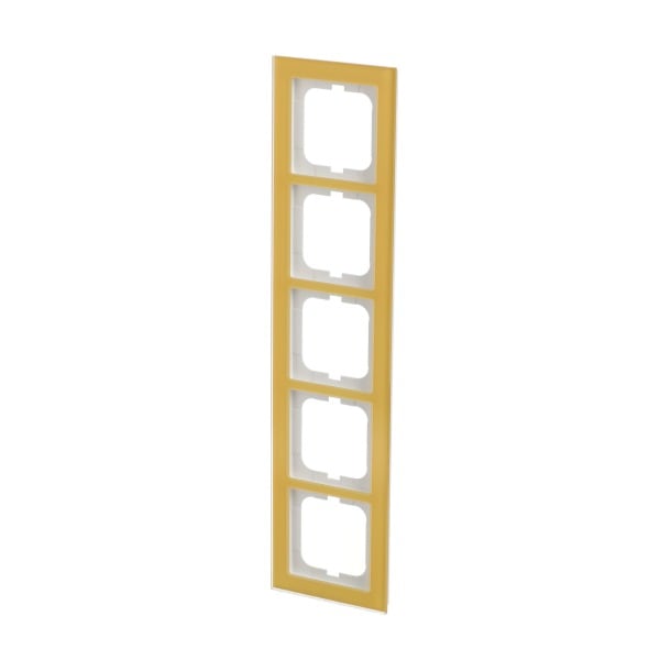 BUSCH-JAEGER - Abdeckrahmen 5-fach Glas Sonne - Busch-axcent pur