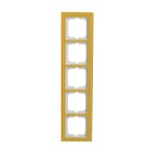 BUSCH-JAEGER - Abdeckrahmen 5-fach Glas Sonne - Busch-axcent pur