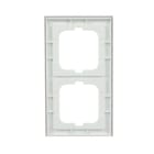 BUSCH-JAEGER - Abdeckrahmen 2-fach Glas Koralle - Busch-axcent pur