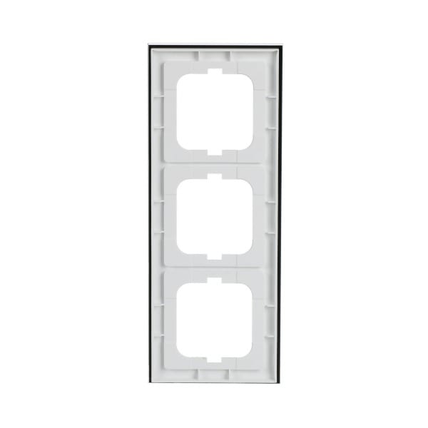 BUSCH-JAEGER - Abdeckrahmen 3-fach Glas Avocado - Busch-axcent pur