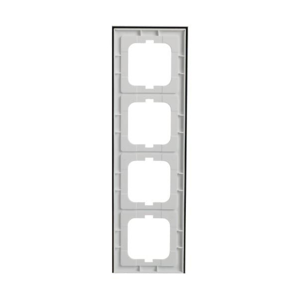 BUSCH-JAEGER - Abdeckrahmen 4-fach Glas Avocado - Busch-axcent pur