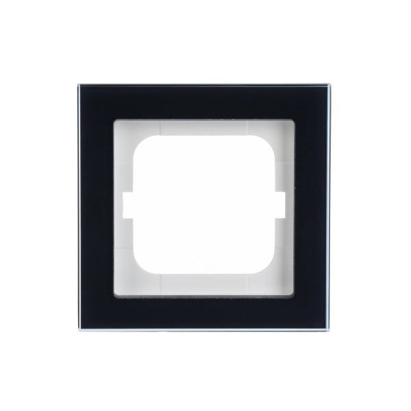 BUSCH-JAEGER - Abdeckrahmen 1-fach Glas Purpur - Busch-axcent pur