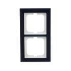 BUSCH-JAEGER - Abdeckrahmen 2-fach Glas Purpur - Busch-axcent pur