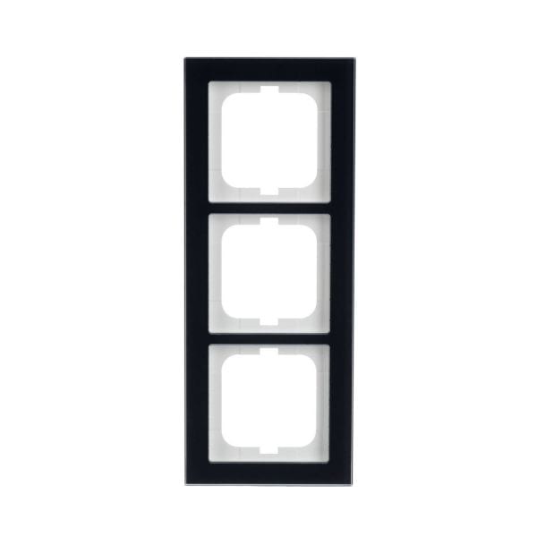 BUSCH-JAEGER - Abdeckrahmen 3-fach Glas Purpur - Busch-axcent pur