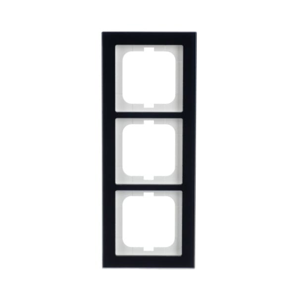BUSCH-JAEGER - Abdeckrahmen 3-fach Glas Purpur - Busch-axcent pur