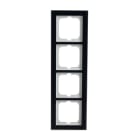 BUSCH-JAEGER - Abdeckrahmen 4-fach Glas Purpur - Busch-axcent pur