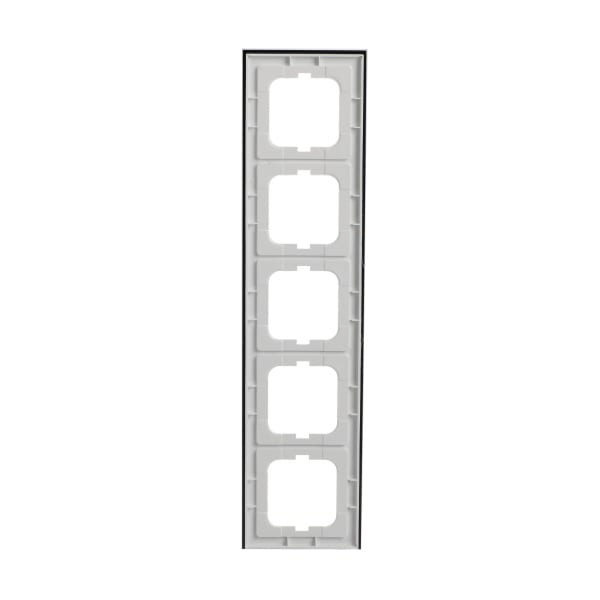 BUSCH-JAEGER - Abdeckrahmen 5-fach Glas Purpur - Busch-axcent pur