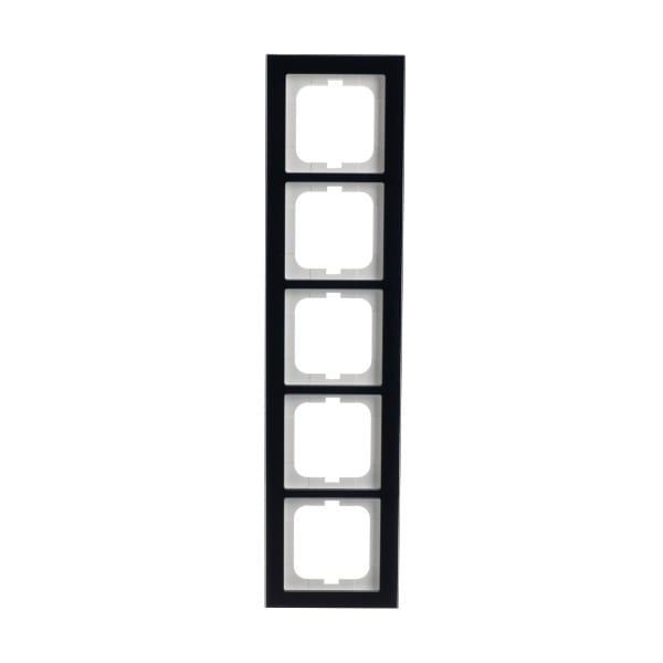 BUSCH-JAEGER - Abdeckrahmen 5-fach Glas Purpur - Busch-axcent pur