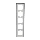 BUSCH-JAEGER - Abdeckrahmen 5-fach Glas Purpur - Busch-axcent pur