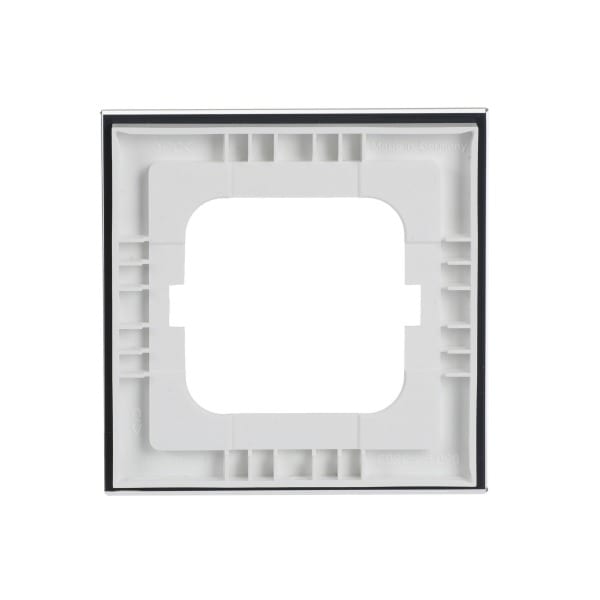 BUSCH-JAEGER - Abdeckrahmen 1-fach Glas Auster - Busch-axcent pur