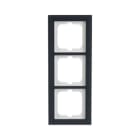 BUSCH-JAEGER - Abdeckrahmen 3-fach Glas Auster - Busch-axcent pur