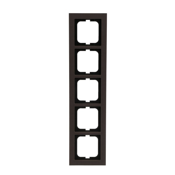 BUSCH-JAEGER - Abdeckrahmen 5-fach papierbraun - Busch-axcent pur