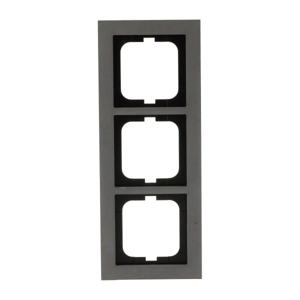 BUSCH-JAEGER - Abdeckrahmen 3-fach betongrau - Busch-axcent pur