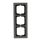 BUSCH-JAEGER - Abdeckrahmen 3-fach betongrau - Busch-axcent pur