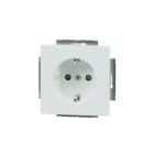 BUSCH-JAEGER - SCHUKO-Einsatz Safety+ Schraubklemmen starre/flexible studioweiß - Plattform 63