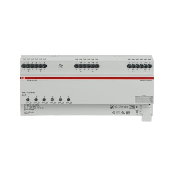 BUSCH-JAEGER - KNX LED-Dimmer 6x315 W/VA 6/3/2 fach