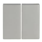 BUSCH-JAEGER - Smart Switch 2-fach Wippe edelstahl - pur edelstahl