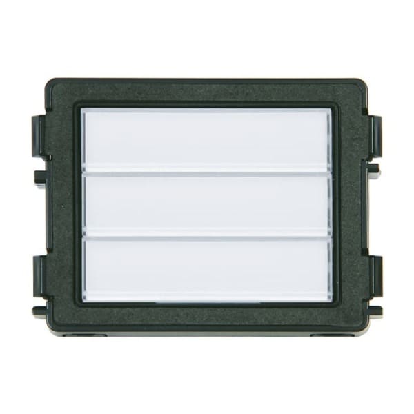 BUSCH-JAEGER - Tastenmodul 3/6-fach transparent - Busch-Welcome 2-Draht und Welcome IP