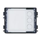 BUSCH-JAEGER - Tastenmodul 3-fach transparent - Busch-Welcome 2-Draht und Welcome IP