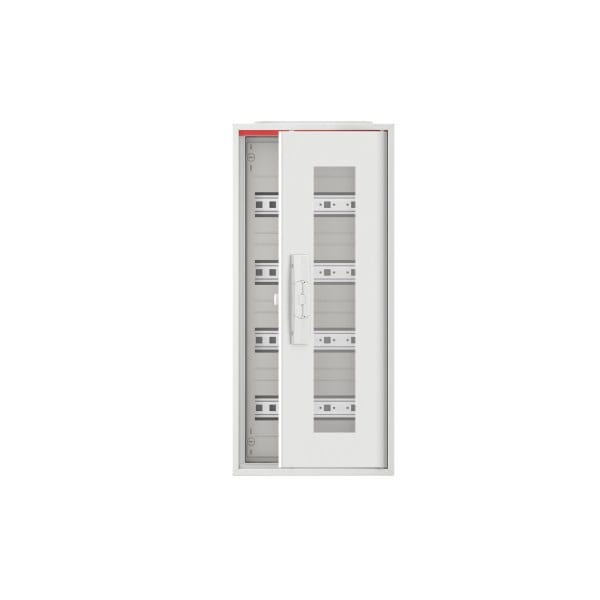 ABB - Kleinverteiler Aufputz 1FB 5-reihig transparente Tür ComfortLine