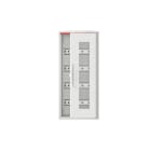 ABB - Kleinverteiler Aufputz 1FB 5-reihig transparente Tür ComfortLine