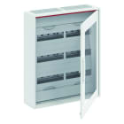 ABB - Kleinverteiler AP 2FB 4-reihig Reihenabstand 150mm transparente Tür ComfortLine