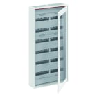ABB - Kleinverteiler AP 2FB 7-reihig Reihenabstand 150mm transparente Tür ComfortLine