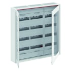 ABB - Kleinverteiler AP 3FB 5-reihig Reihenabstand 150mm transparente Tür ComfortLine