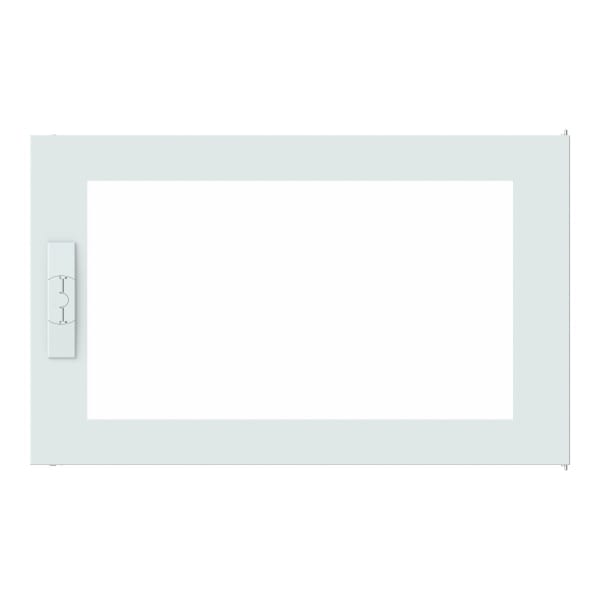 ABB - Transparente Tür rechts 3FB 3-reihig mit Schloss ComfortLine